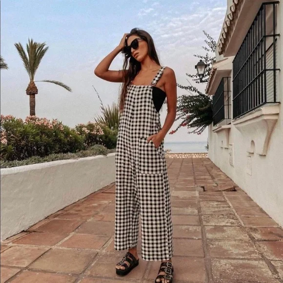 what we want パレ子 Zara | Pants & Jumpsuits | Zara Gingham Print Overall New